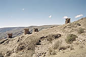 Peru, pre Inka tombs of Ninamarca (chullpas )